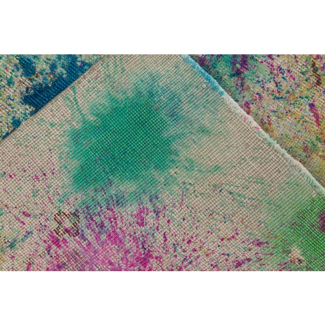 Textile Abstract Modern “Daliesque” Wool Rug by Doris Leslie Blau For Sale - Image 7 of 7
