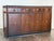 Wood Vintage 1940's Art Deco Walnut and Brass Credenza For Sale - Image 7 of 18