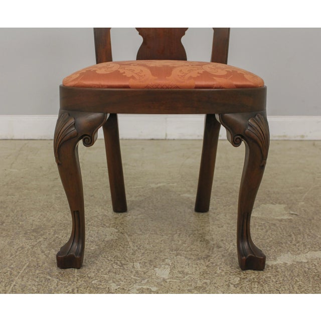 Set of 10 Kittinger Cw146 Colonial Williamsburg Mahogany Dining Room