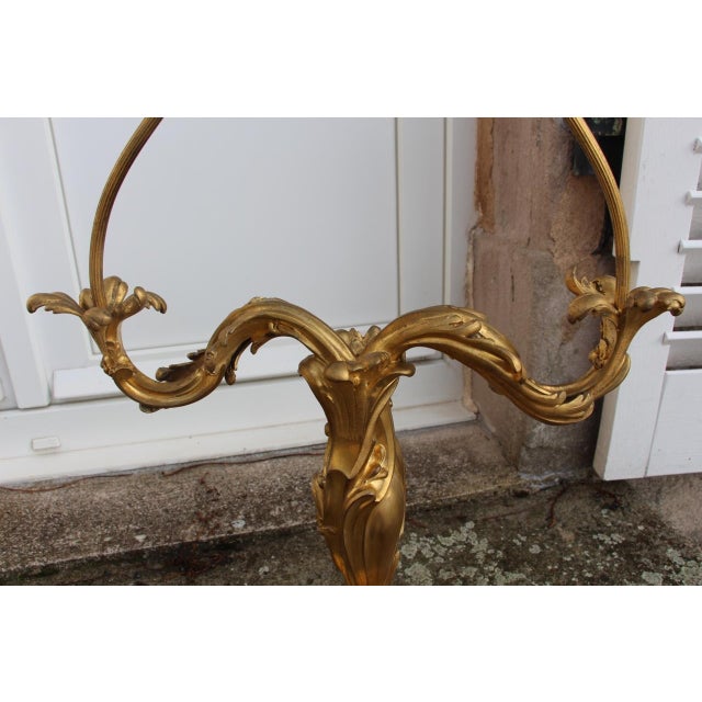 Antique Bronze Lamp Base by Lelievre and Susse Frères, 1800s For Sale - Image 3 of 9