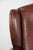 Vintage Wing Chair in Sheepskin Leather For Sale - Image 13 of 17