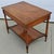 Hollywood Regency John Scalia for Schmieg & Kotzian Galleried Mahogany Single Drawer Side Table For Sale - Image 3 of 12