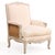 French Pair of French Louis XV Style Painted and Carved Bergères, c.1910 For Sale - Image 3 of 5