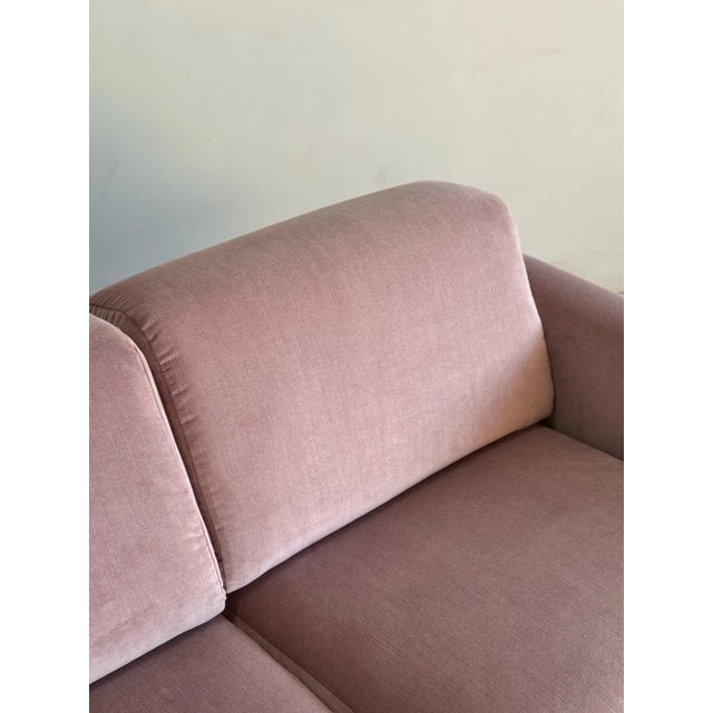 1980s Post Modern Sofa in Lilac For Sale In Los Angeles - Image 6 of 11