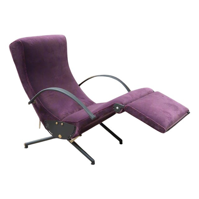 1950s P40 Modernist Lounge Chair by Osvaldo Borsani For Sale
