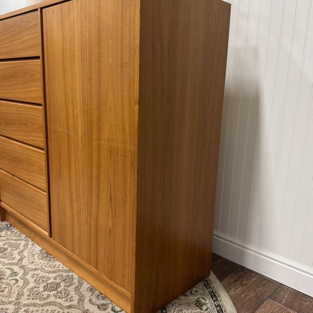 Mid-Century Modern Mid-Century Modern Domino Mobler Danish Teak Dresser For Sale - Image 3 of 12