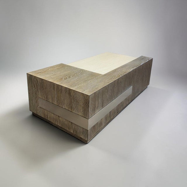 Bernhardt Interiors Ellis Sculptural Cocktail Table For Sale In Miami - Image 6 of 14