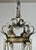 Monumental Two-Tiered 12-Light Silvered Chandelier W/ Crown For Sale - Image 4 of 9