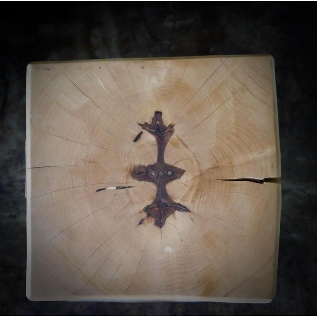 Not Yet Made - Made To Order Maple Stool by Fritz Baumann For Sale - Image 5 of 8