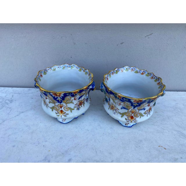 19th French Faience Caches Pots Desvres For Sale - Image 4 of 9