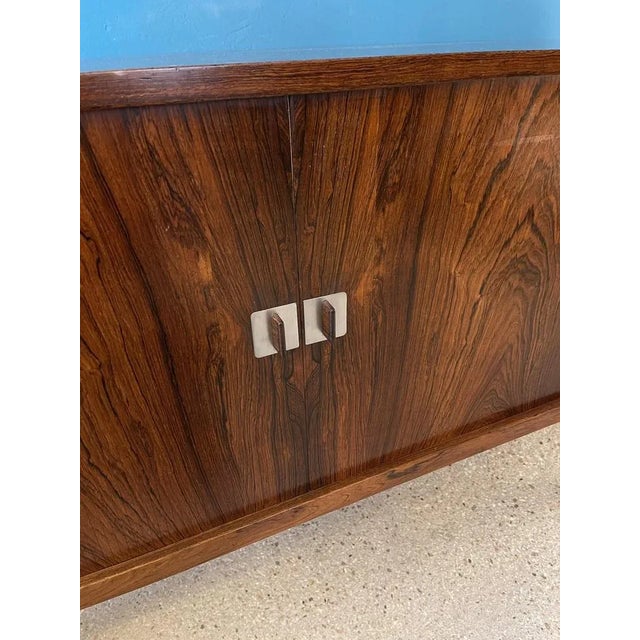 Wood President Sideboard by H.J. Wegner for Ry Møbler, 1960s For Sale - Image 7 of 9