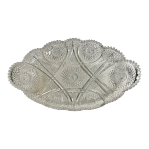 Late 19th Century Antique Cut Glass Bowl