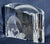 Vintage (1970's) Our Love - Swans Sculpture has a classic modernist aesthetic. Made by Steuben. Crystal. The Measurements:...