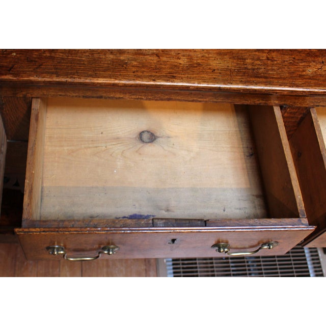 Early 19th Century Early 19th Century Georgian Oak Welsh Dresser For Sale - Image 5 of 11