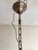 Scenographic italian hand-made chandelier withclear “tronchi”, elements of Murano glass. Huge chandelier in brunito-...