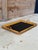 Vintage Scorched Bamboo and Woven Rattan Serving Tray For Sale - Image 10 of 12