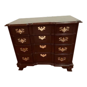 1980s Vintage Ethan Allen Bachelor's Chest - Georgian Court
