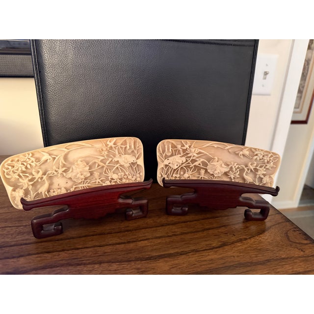 I inherited these pieces from my grandmother who purchased them in China over 100 years ago.