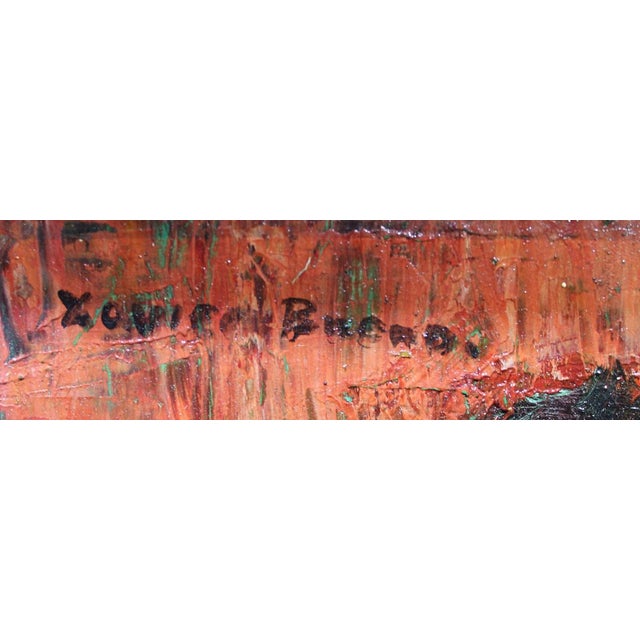 Bueno, Portrait of a Melancholy Girl, 1960s, Oil For Sale - Image 6 of 11