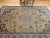 Tan Vintage Persian Tabriz Rug, Handwoven Wool, Floral Pattern, Moss Green & Caramel, 7’ X 10’ For Sale - Image 8 of 12
