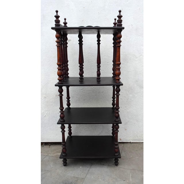 Antique Victorian Wooden Shelf, 1890s, in Very Good conditions. Designed 1890 to 1919