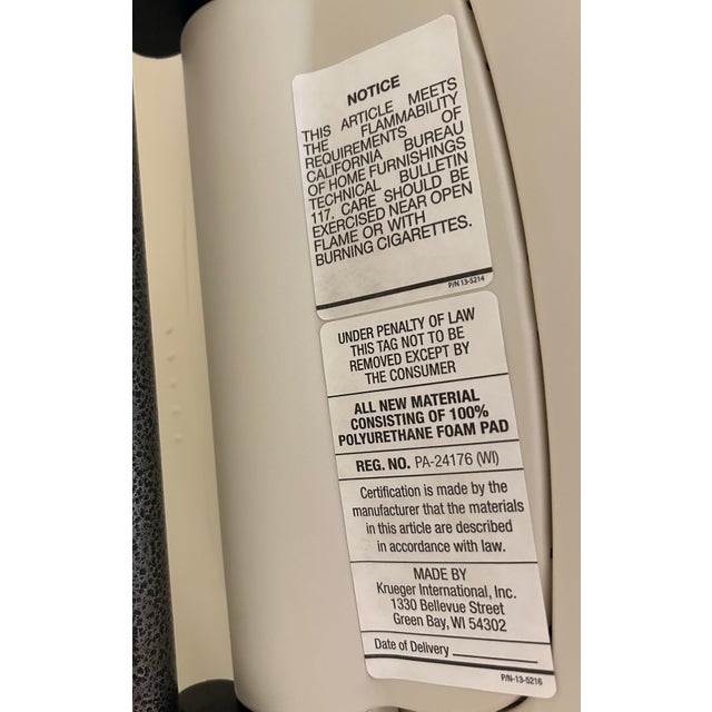 Krueger International (Ki) Tablet Arm Chair Desk For Sale - Image 9 of 9