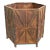 Vintage Rusted Iron Planter Box Small For Sale