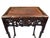 Brown Early 20th Century Floral Bamboo Design Carved Rosewood Side Table - Plant Stand For Sale - Image 8 of 16