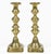 Victorian Pair Victorian Brass Candlesticks For Sale - Image 3 of 5