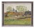 Dutch Artist, View of Houses in Impressionist Style, 1950, Oil on Canvas For Sale