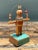 Mid 20th Century Vintage Wood and Metal Figurative Found Object Sculpture For Sale - Image 5 of 12