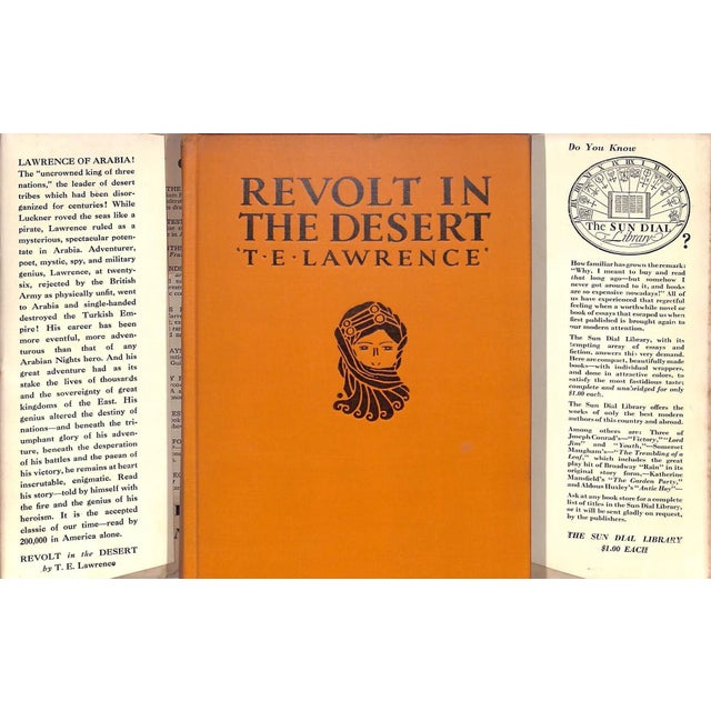 Traditional "Revolt in the Desert" 1927 Lawrence, T. E. For Sale - Image 3 of 6