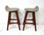 Wood Eric Buck Bar Stools Teak Upholstered for o.d. Mobler Denmark For Sale - Image 7 of 13