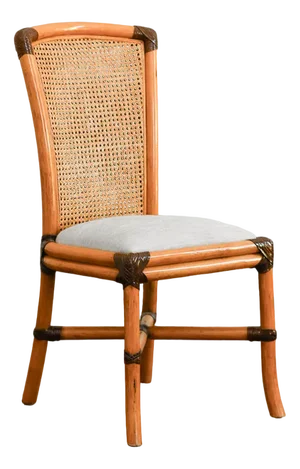 Vintage Rattan Chairs from Studio Smania, 1970s, Set of 10