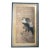 18th Century Japanese Edo Period Kano School Watercolor Painting of a Hawk For Sale