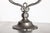 Just Andersen Double Arm Crested Pewter Candlesticks - a Pair For Sale - Image 6 of 9