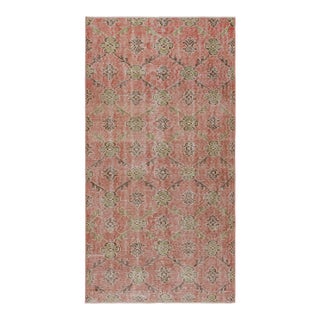 Vintage Zeki Müren Rug, With Geometric Patterns, From Rug & Kilim For Sale