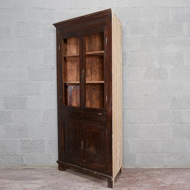 19th Century Display Cabinet with Shelves For Sale - Image 6 of 18