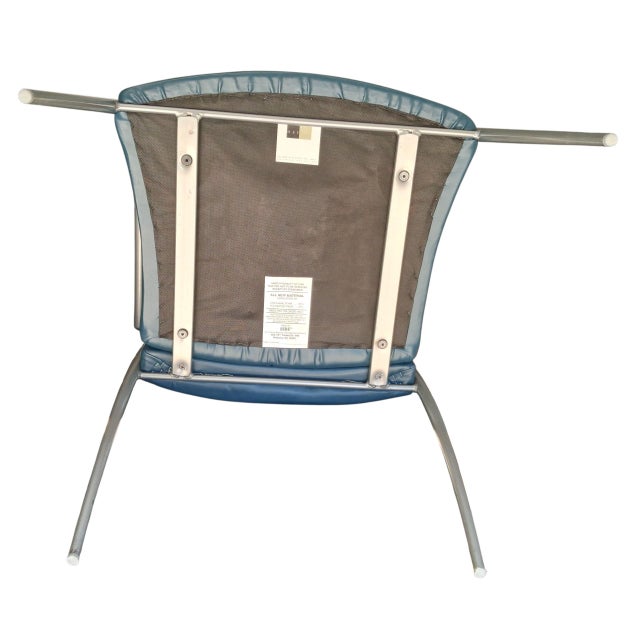 Metal Elevate Your Executive Spaces With This Exceptional Pair of HBF Cortona Lounge Chairs by Designer Joe Ricchio. For Sale - Image 7 of 12