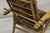 Antique Arts & Crafts Mission Turn Carved Walnut Small Child's Morris Chair For Sale - Image 10 of 11