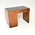 Art Deco Burr, Walnut, and Leather Top Desk, 1930s For Sale - Image 6 of 15