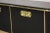 Mastercraft High Gloss Black Laquer and Brass Sideboard, 1970s For Sale - Image 9 of 12