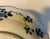 Antique 18th Century Chinese Kangxi Blue and White Porcelain Plate Decorated With Flowering Prunus Tree and Garden Fence For Sale - Image 9 of 11