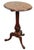 Victorian Oval Burr Walnut Tripod Table, 1870 For Sale - Image 4 of 11