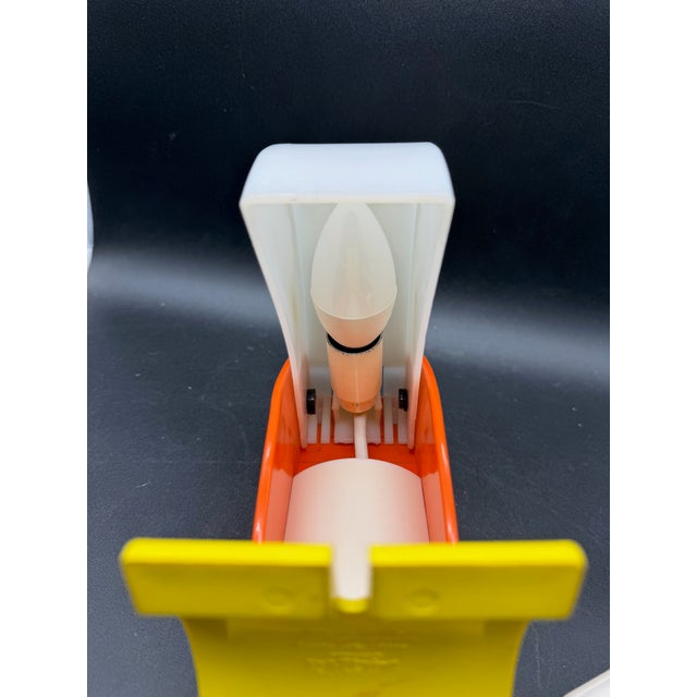 Orange Toucan Table Light by by OTF Verona for Old Timer Ferrari, Italy, 1970s For Sale - Image 8 of 11