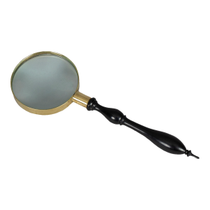 Antique Magnifying Glass With Ebony Handle