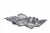 1970s Aluminum Centerpiece Sculpture from NP2, Italy, 1970s For Sale - Image 5 of 9
