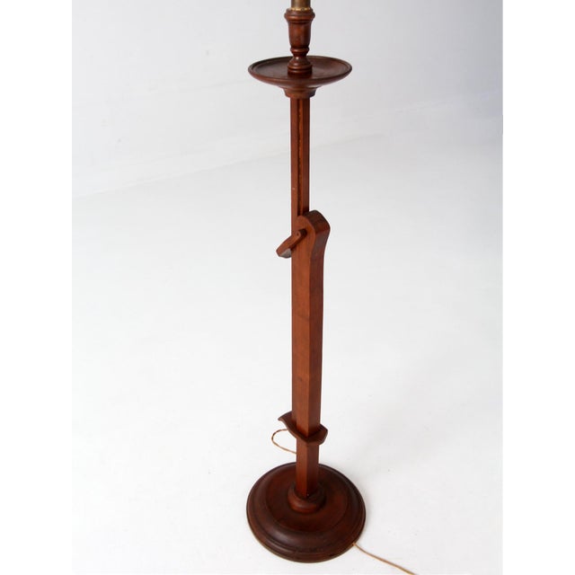 Antique Arts & Crafts Adjustable Floor Lamp For Sale - Image 14 of 18