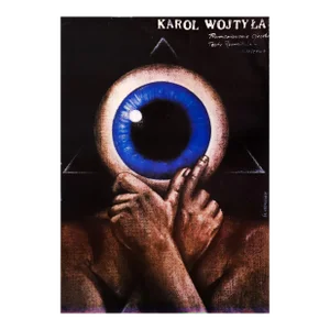 1983 Polish Poster, Karol Wojtyła (Pope John Paul Ii), Pagowski