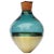 Blue Green India Vessel II by Pia Wüstenberg For Sale
